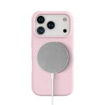 Solidenz Roze Siliconen iPhone 17 Pro hoesje met MagSafe – Rose Quartz - 1