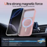 Solidenz Roze Siliconen iPhone 17 Pro hoesje met MagSafe – Rose Quartz - 5