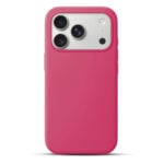 Solidenz Roze Siliconen iPhone 17 Pro Max hoesje met MagSafe - Royal Fuchsia