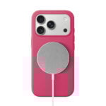 Solidenz Roze Siliconen iPhone 17 Pro Max hoesje met MagSafe – Royal Fuchsia - 1