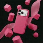 Solidenz Roze Siliconen iPhone 17 Pro Max hoesje met MagSafe – Royal Fuchsia - 2