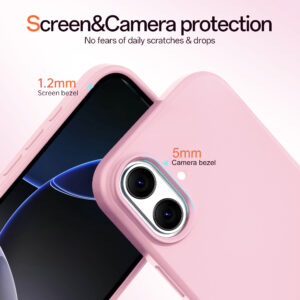 Solidenz Roze Siliconen iPhone 16 hoesje met MagSafe – Rose Quartz - 2