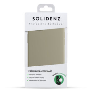 Solidenz Beige Siliconen iPhone 16 Pro hoesje met MagSafe – Desert Sand - 6