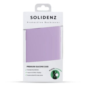 Solidenz Lila Siliconen iPhone 16 Pro hoesje met MagSafe – Lavender - 6