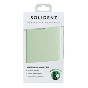 Solidenz Groen Siliconen iPhone 16 Pro hoesje met MagSafe – Mint - 6