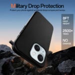 Solidenz Zwart Siliconen iPhone 14 en iPhone 13 hoesje met MagSafe – Midnight Black - 5