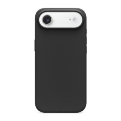 Solidenz Zwart Siliconen iPhone Air hoesje met MagSafe - Midnight Black