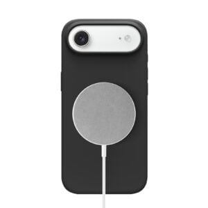 Solidenz Zwart Siliconen iPhone Air hoesje met MagSafe – Midnight Black - 1
