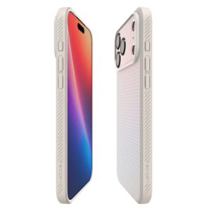 Spigen Liquid Air backcover iPhone 17 Pro Max – Titanium - 5