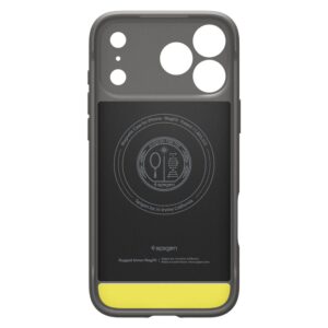 Spigen Rugged Armor Mag backcover iPhone 17 Pro – Grijs – MagSafe compatibel - 2