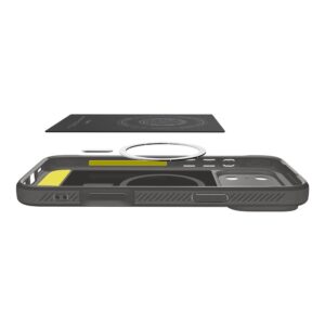 Spigen Rugged Armor Mag backcover iPhone 17 Pro – Grijs – MagSafe compatibel - 5