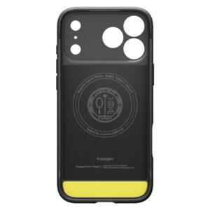 Spigen Rugged Armor Mag backcover iPhone 17 Pro – Zwart – MagSafe compatibel - 2