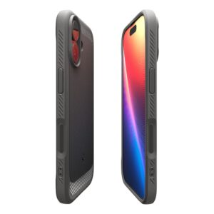 Spigen Rugged Armor Mag backcover iPhone 17 – Grijs – MagSafe compatibel - 4
