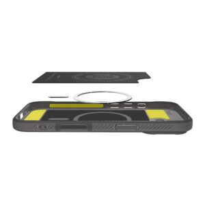 Spigen Rugged Armor Mag backcover iPhone 17 – Grijs – MagSafe compatibel - 5