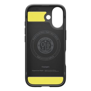 Spigen Rugged Armor Mag backcover iPhone 17 – Zwart – MagSafe compatibel - 2