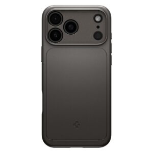 Spigen Thin Fit Mag backcover iPhone 17 Pro Max – Gunmetal – MagSafe compatibel - 1