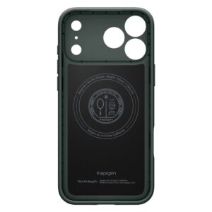 Spigen Thin Fit Mag backcover iPhone 17 Pro – Groen – MagSafe compatibel - 2