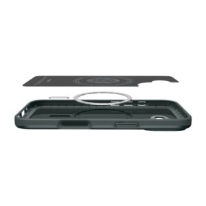 Spigen Thin Fit Mag backcover iPhone 17 – Groen – MagSafe compatibel - 7