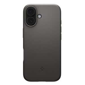 Spigen Thin Fit Mag backcover iPhone 17 – Gunmetal – MagSafe compatibel - 1