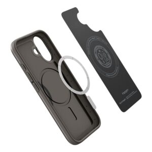 Spigen Thin Fit Mag backcover iPhone 17 – Gunmetal – MagSafe compatibel - 4