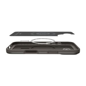 Spigen Thin Fit Mag backcover iPhone 17 – Gunmetal – MagSafe compatibel - 5