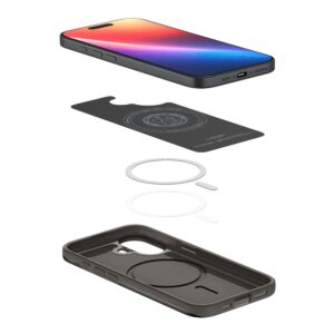 Spigen Thin Fit Mag backcover iPhone 17 – Gunmetal – MagSafe compatibel - 7