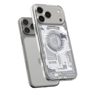 Spigen Ultra Hybrid MagSafe iPhone 17 Pro Max hoesje – Zero One – Wit - 6