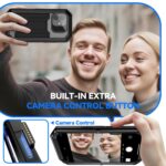 Stofdicht metalen hoes iPhone 17 – Zwart - 4
