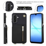 Solidenz Fashion Portemonnee hoesje met koord Samsung Galaxy A17 – Zwart - 3
