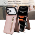 Solidenz Fashion Portemonnee hoesje met koord iPhone 17 Pro – Roségoud - 7