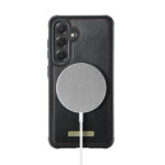 Solidenz Magnetisch Wallet Backcover voor Samsung Galaxy S25 FE – Zwart - 5