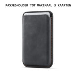 Solidenz Magnetisch Wallet Backcover voor Samsung Galaxy S25 FE – Zwart - 7