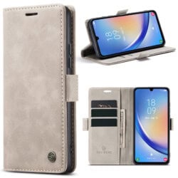 Solidenz Urban Book Samsung Galaxy A17 hoesje - Beige