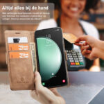 Solidenz Urban Book Samsung Galaxy A17 hoesje – Bruin - 7