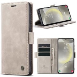 Solidenz Urban Book Samsung Galaxy S25 FE hoesje - Beige