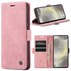 Solidenz Urban Book Samsung Galaxy S25 FE hoesje - Roze
