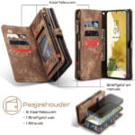 Solidenz Urban Wallet Samsung Galaxy S25 FE hoesje – Bruin - 8