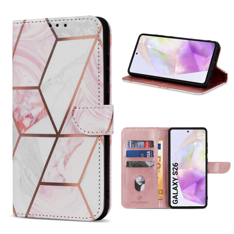 Solidenz bookcase Samsung Galaxy S26 - Marmer
