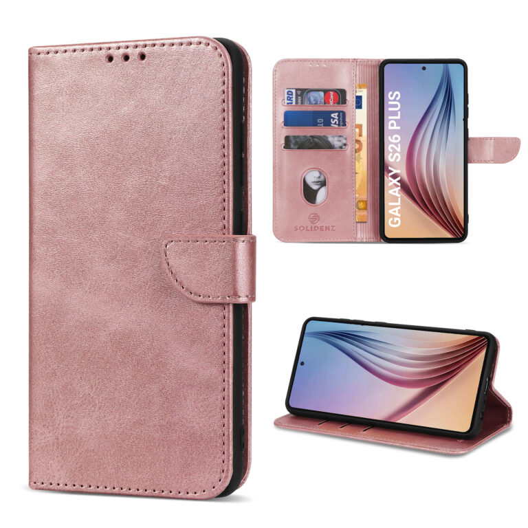 Solidenz bookcase Samsung Galaxy S26 Plus - Roségoud