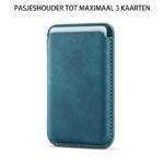Solidenz Magnetisch Wallet Backcover voor Samsung Galaxy S25 FE – Blauw - 6