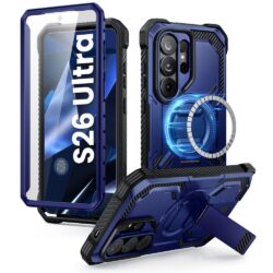 Armorbox Samsung Galaxy S26 Ultra hoesje met screen protector - Blauw
