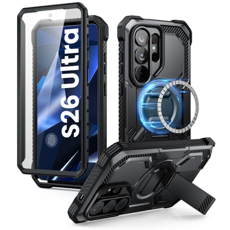 Armorbox Samsung Galaxy S26 Ultra hoesje met screen protector - Zwart