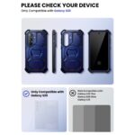 Armorbox Samsung Galaxy S26 hoesje met screen protector – Blauw - 10