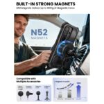 Armorbox Samsung Galaxy S26 hoesje met screen protector – Zwart - 8