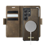 Solidenz 2-in-1 MagSafe Wallet Case voor Samsung Galaxy S26 Ultra - Bruin