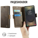 Solidenz 2-in-1 MagSafe Wallet Case voor Samsung Galaxy S26 Ultra – Bruin - 7