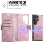 Solidenz 2-in-1 MagSafe Wallet Case voor Samsung Galaxy S26 Ultra – Roze - 6