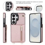 Solidenz Fashion Portemonnee hoesje met koord Samsung Galaxy S26 Ultra – Roségoud - 3