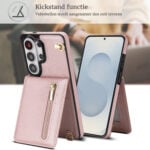 Solidenz Fashion Portemonnee hoesje met koord Samsung Galaxy S26 Ultra – Roségoud - 4