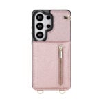 Solidenz Fashion Portemonnee hoesje met koord Samsung Galaxy S26 Ultra – Roségoud - 6